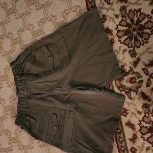 Official uniform army green shorts